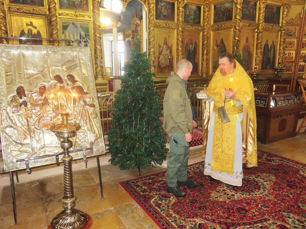 Вифлеемский огонь.